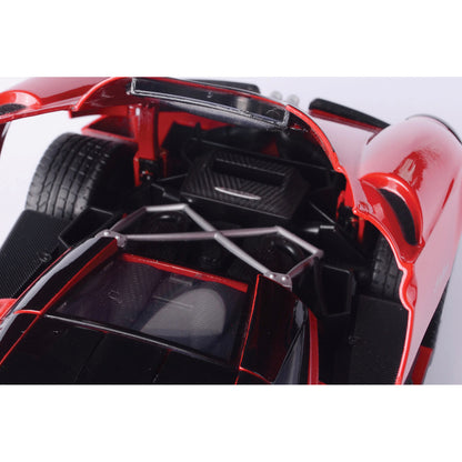 Pagani Huayra - 1:18 Red 1:18 Scale Diecast Model Car by Motormax