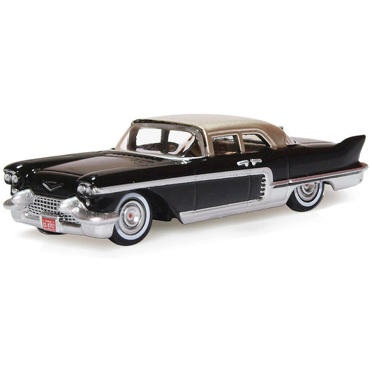 1957 Cadillac Eldorado Brougham - Ebony / Stainless Steel 1:87 Scale Diecast Model Car by Oxford Diecast
