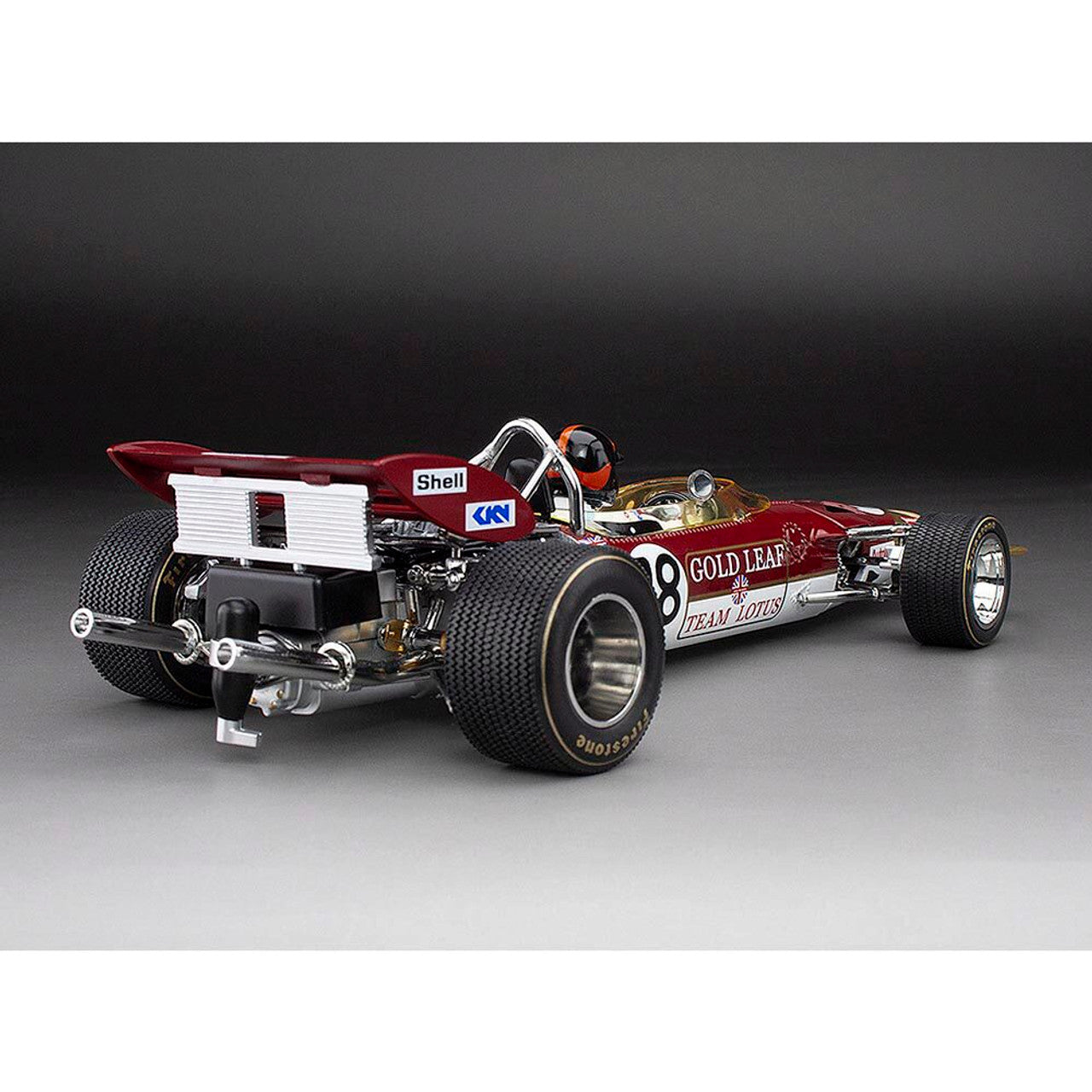 1970 Lotus 49C #28 - Emerson Fittipaldi British Grand Prix 1:18 Scale Diecast Model Car by Sunstar