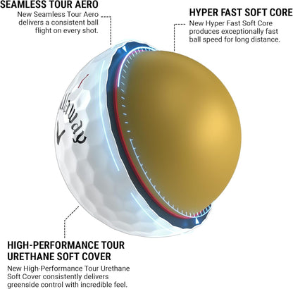 Golf Chrome Tour Golf Balls