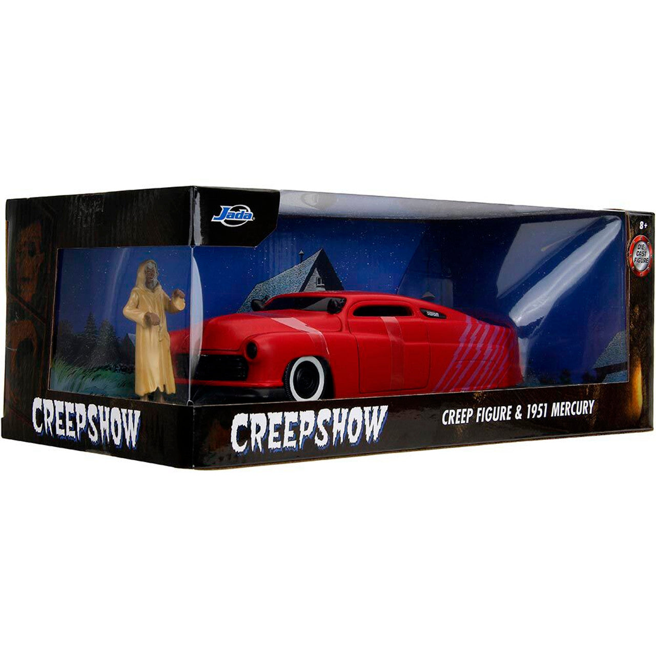 1951 Mercury with Creepshow Creep Figure 1:24 Scale Diecast Model Car by Jada Toys