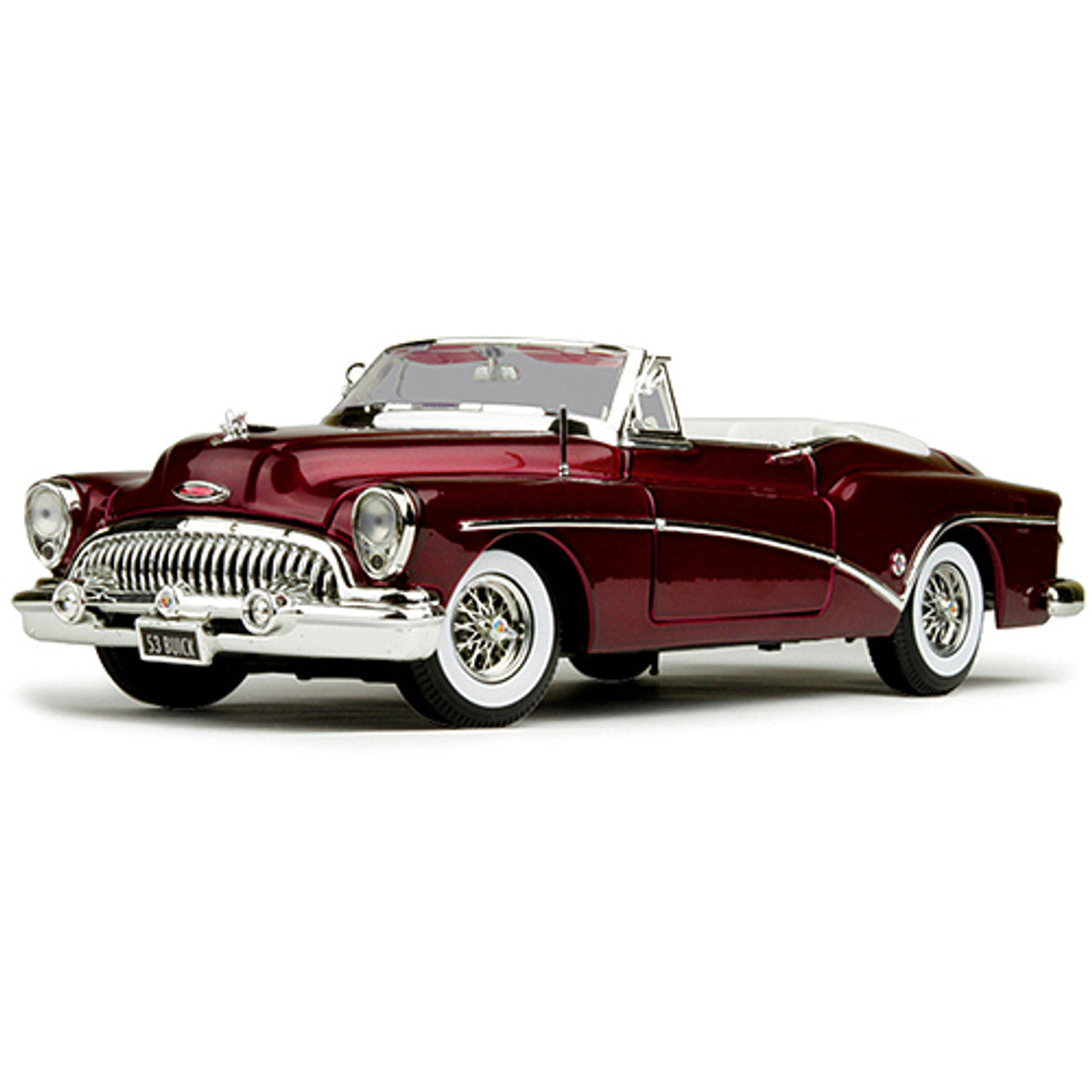 1953 Buick Roadmaster Skylark - Red 1:18 Scale Diecast Model by Motormax