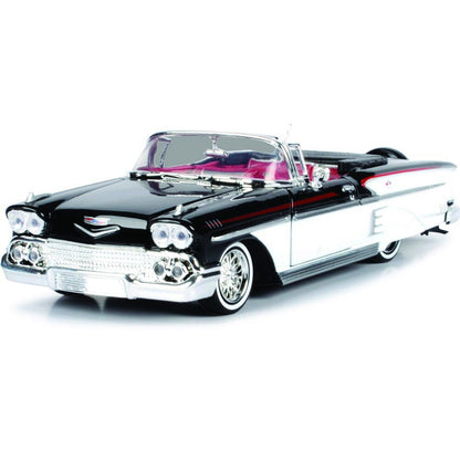 1958 Chevy Impala - Get Low 1:24 Scale Diecast Model Car by Motormax