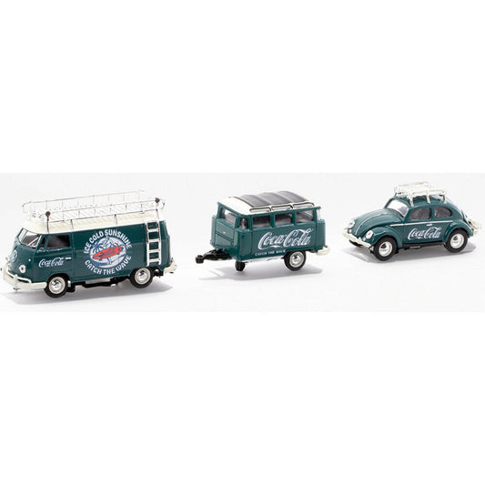 1960 VW Van & 1953 Beetle - Coca-Cola 1:64 Scale  by M2 Machines