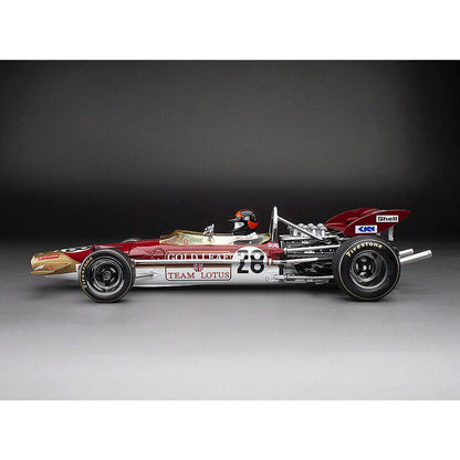 1970 Lotus 49C #28 - Emerson Fittipaldi British Grand Prix 1:18 Scale Diecast Model Car by Sunstar