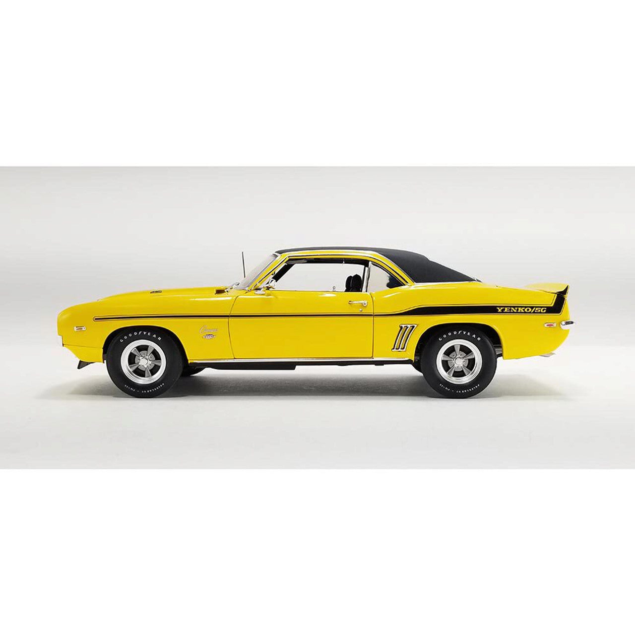 1969 Chevrolet Yenko Camaro - Daytona Yellow 1:18 Scale Diecast Model Car by Acme