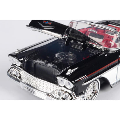 1958 Chevy Impala - Get Low 1:24 Scale Diecast Model Car by Motormax