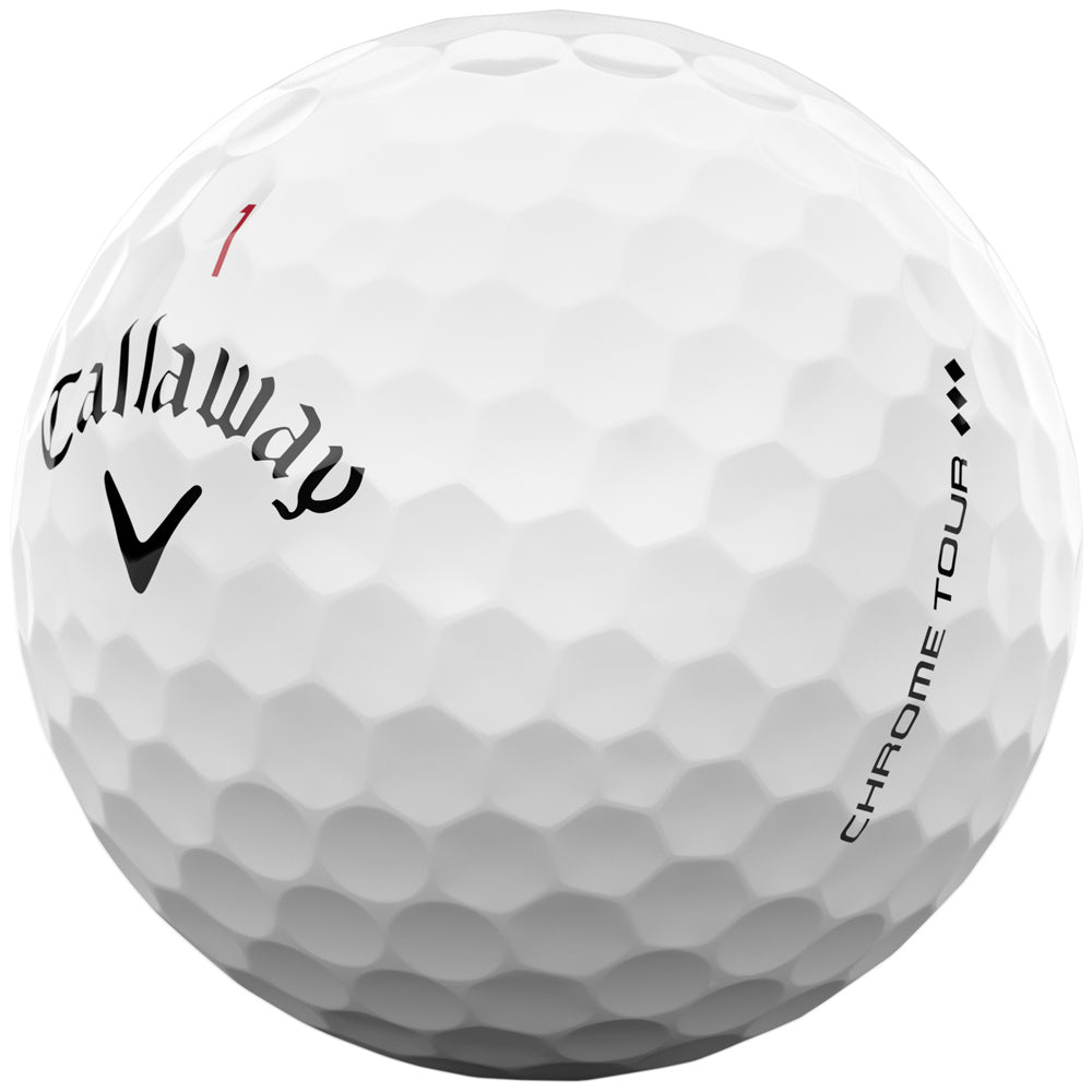 Chrome Tour TD Golf Balls - White - 12 Pack
