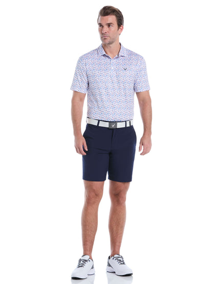 Mens Day All Over Birdie Print Polo