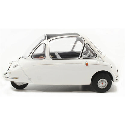 Heinkel Trojan RHD Bubble Car - Grecian White 1:18 Scale Diecast Model Car by Oxford Diecast
