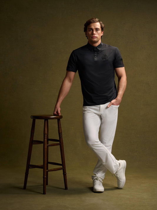 Legacy Collection™ Mens Premium Mixed Media Golf Polo