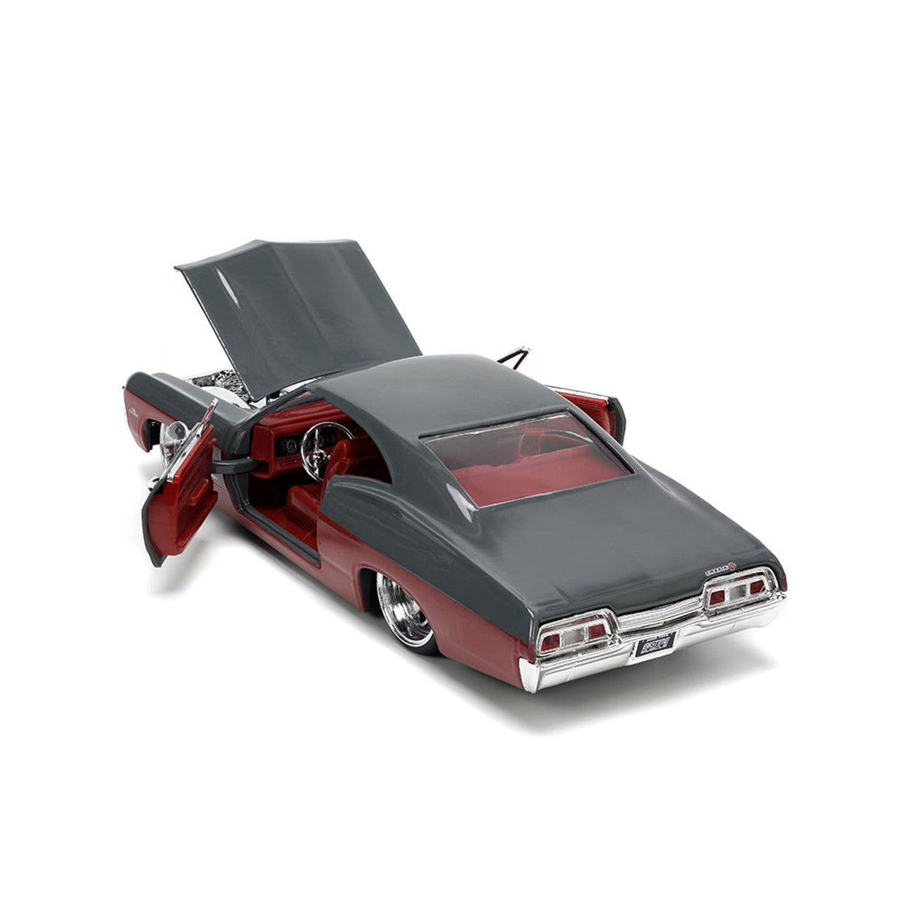 1967 Chevy Impala 2-Door BTM 1:24 Scale Diecast Model Car by Jada Toys