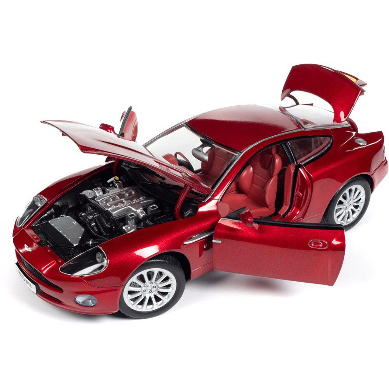 2005 Aston Martin V-12 Vanquish S 1:18 Scale Diecast Model Car by Auto World