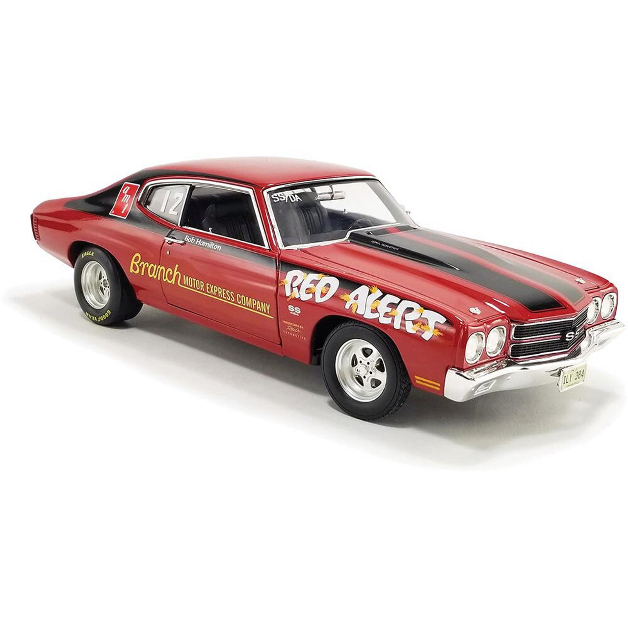 1970 Chevrolet Chevelle LS6 - Red Alert 1:18 Scale Diecast Model Car by Acme