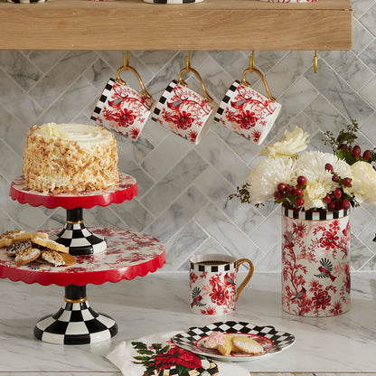 Cardinal Toile Mug