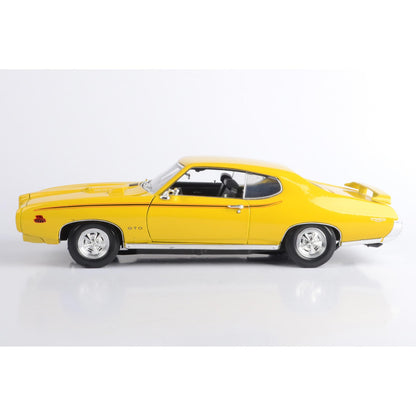 1969 Pontiac GTO Judge - Yellow 1:18 Scale Diecast Model by Motormax