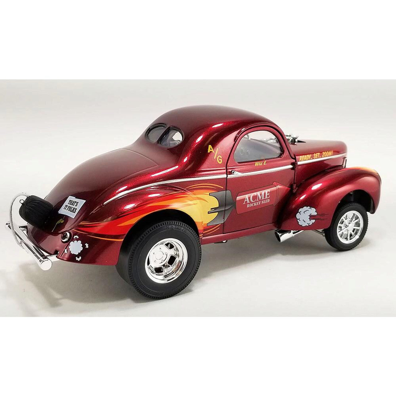 1940 Gasser - ACME Rocket Sled 1:18 Scale Diecast Model Car by Acme