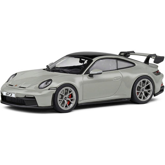 2021 Porsche 992 GT3 - Chalk Grey 1:43 Scale Diecast Model Car by Solido