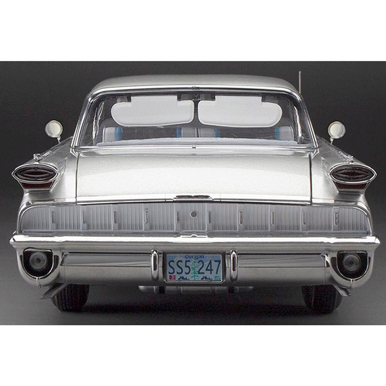 1959 Oldsmobile 98 Hardtop - Silver Mist  1:18 Scale Diecast Model by Sunstar