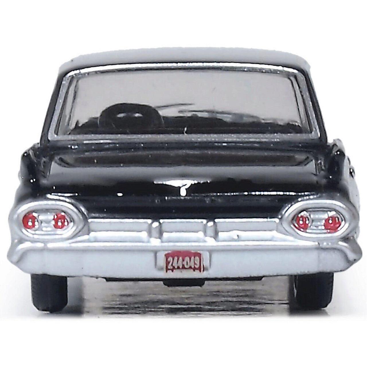 1961 Cadillac Sedan de Ville - Ebony 1:87 Scale Diecast Model Car by Oxford Diecast
