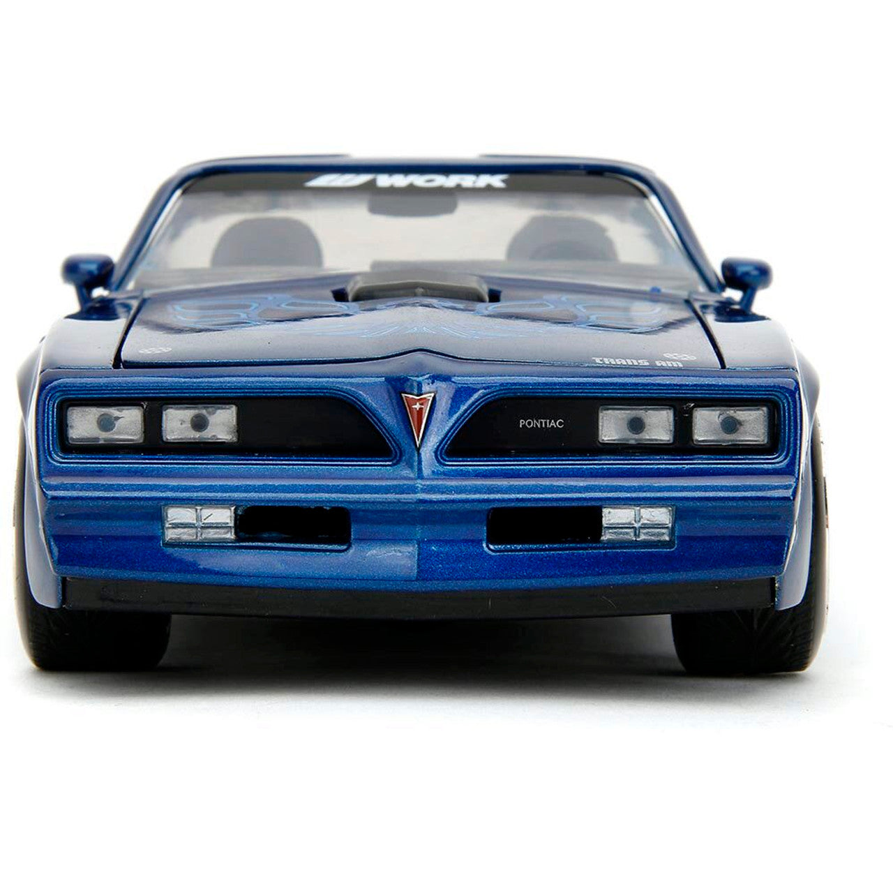 1977 Pontiac Firebird Trans Am - Blue 1:24 Scale Diecast Model Car by Jada Toys