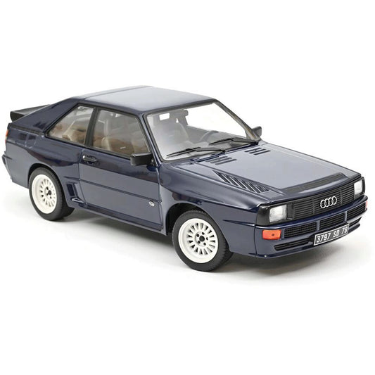 1985 Audi Sport Quattro - Dark Blue 1:18 Scale Diecast Model Car by Norev