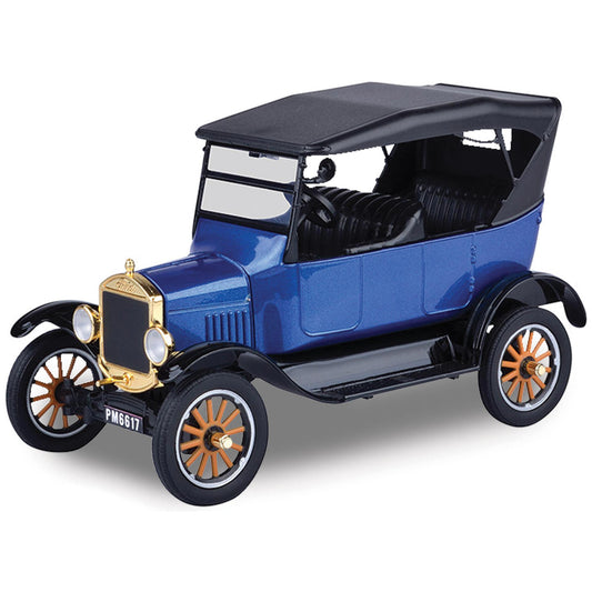 1925 Ford Model T - Touring ( soft top )-Blue 1:24 Scale Diecast Model Car by Motormax