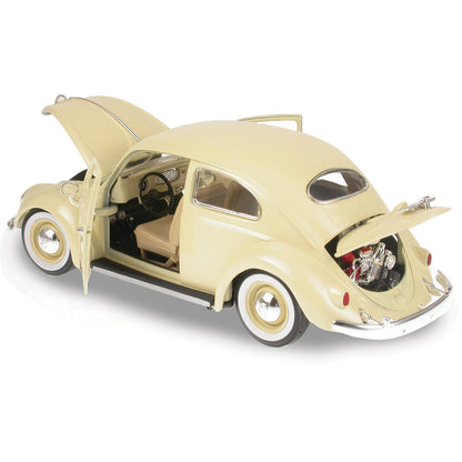 1955 Volkswagen Käfer-Beetle - Beige 1:18 Scale Diecast Model Car by Bburago