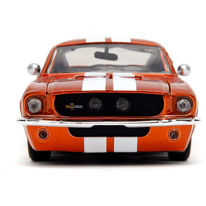 1967 Shelby G.T. 500 - Candy Orange 1:24 Scale Diecast Model Car by Jada Toys