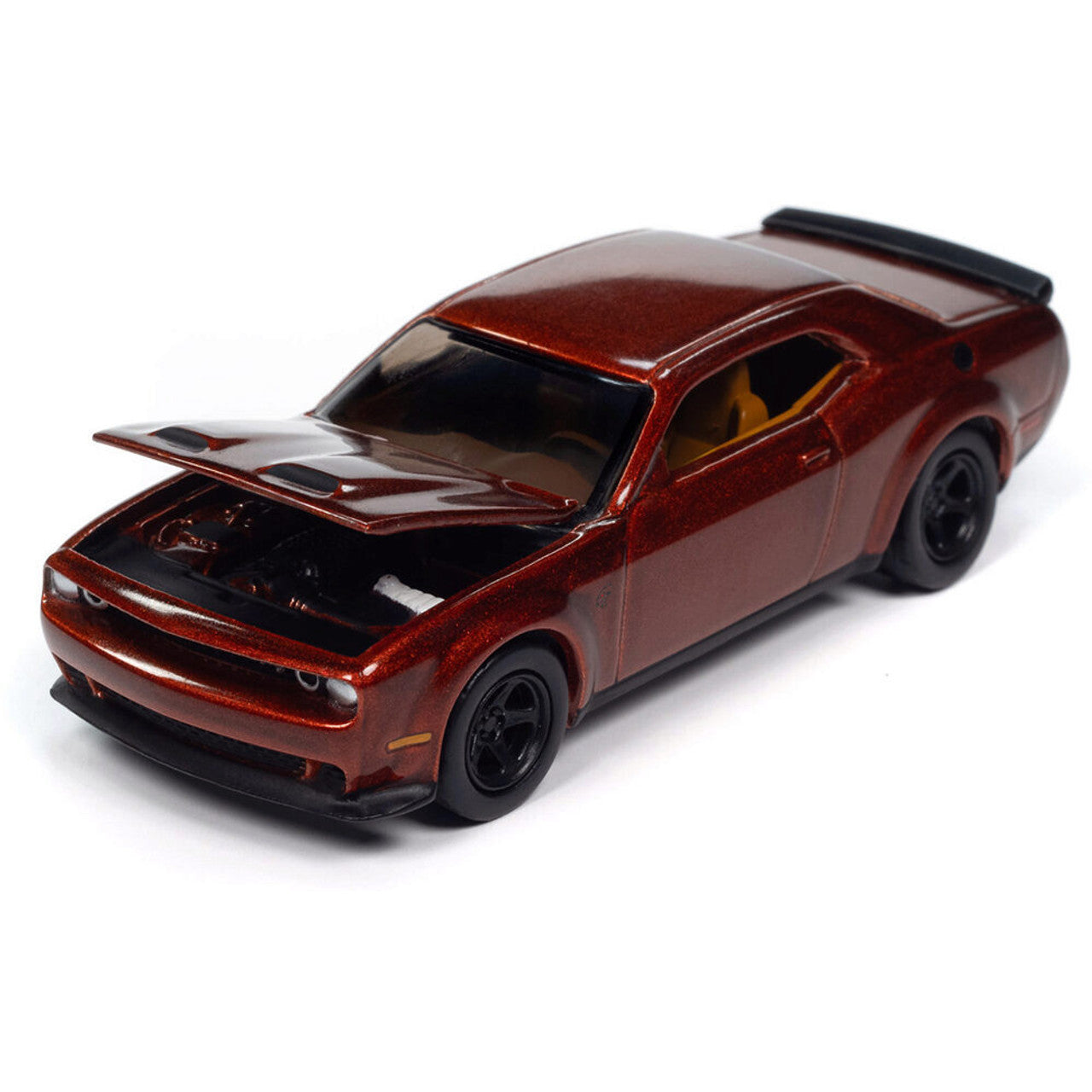 2021 Dodge Challenger SRT Super Stock - Sinamon Stick 1:64 Scale Diecast Model Car by Auto World