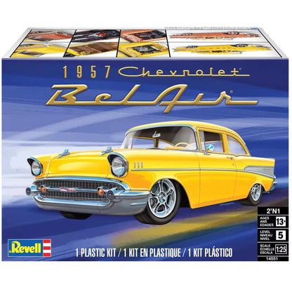 1957 Chevy Bel Air 2-N-1 Model Kit 1:25 Scale  by Revell