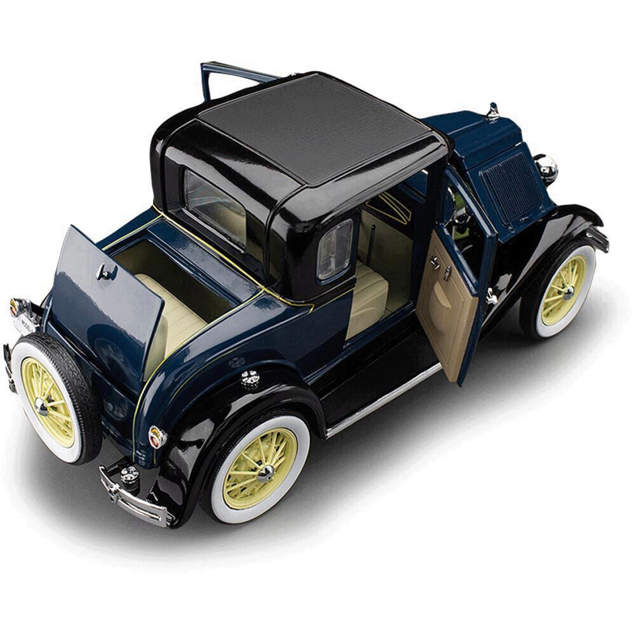1931 Ford Model A Coupe - Riviera Blue 1:18 Scale Diecast Model Car by Sunstar