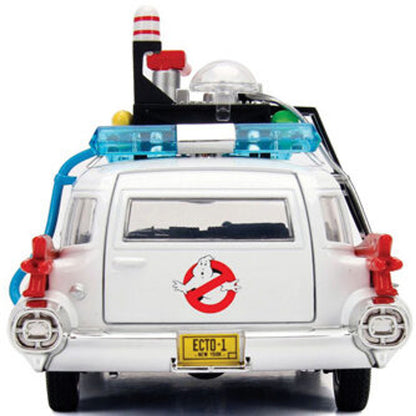 1959 Ghostbusters Ecto-1 Cadillac 1:24 Scale Diecast Model by Jada Toys