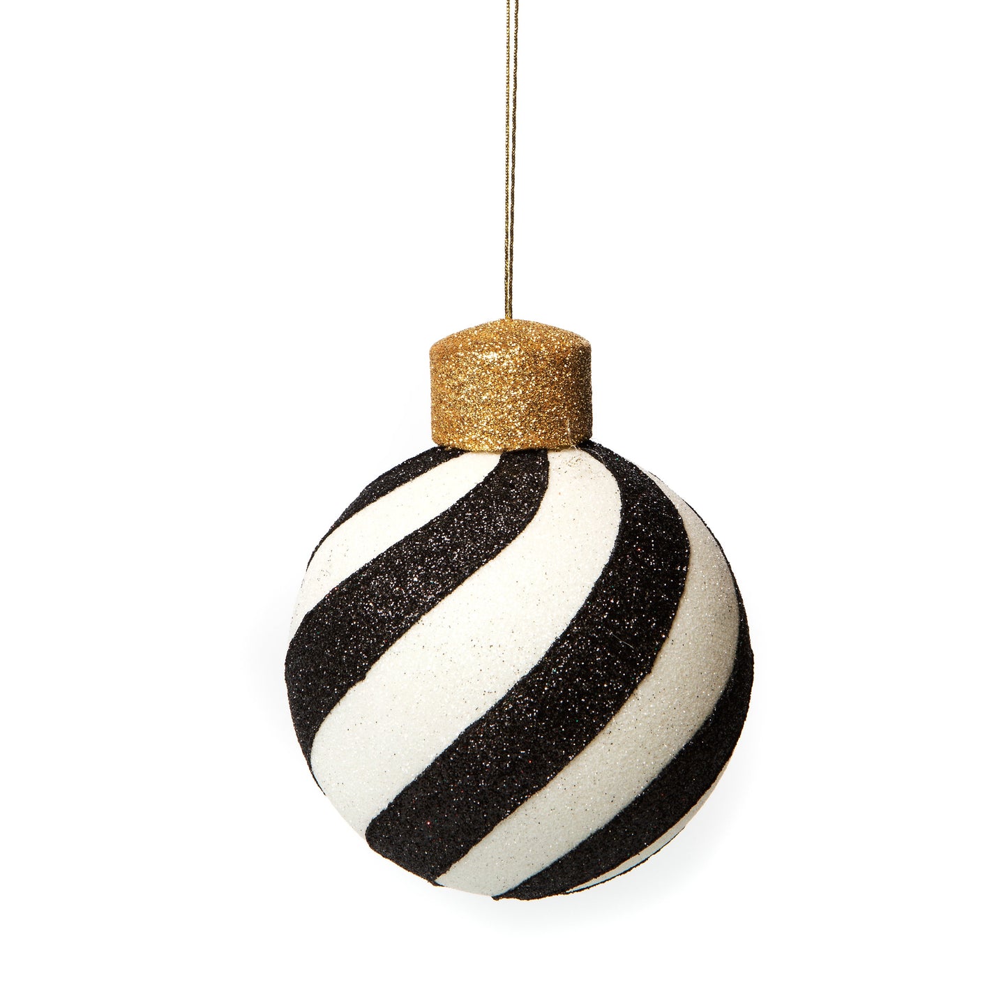 Classic Courtly Glass Ornaments, Set of 4