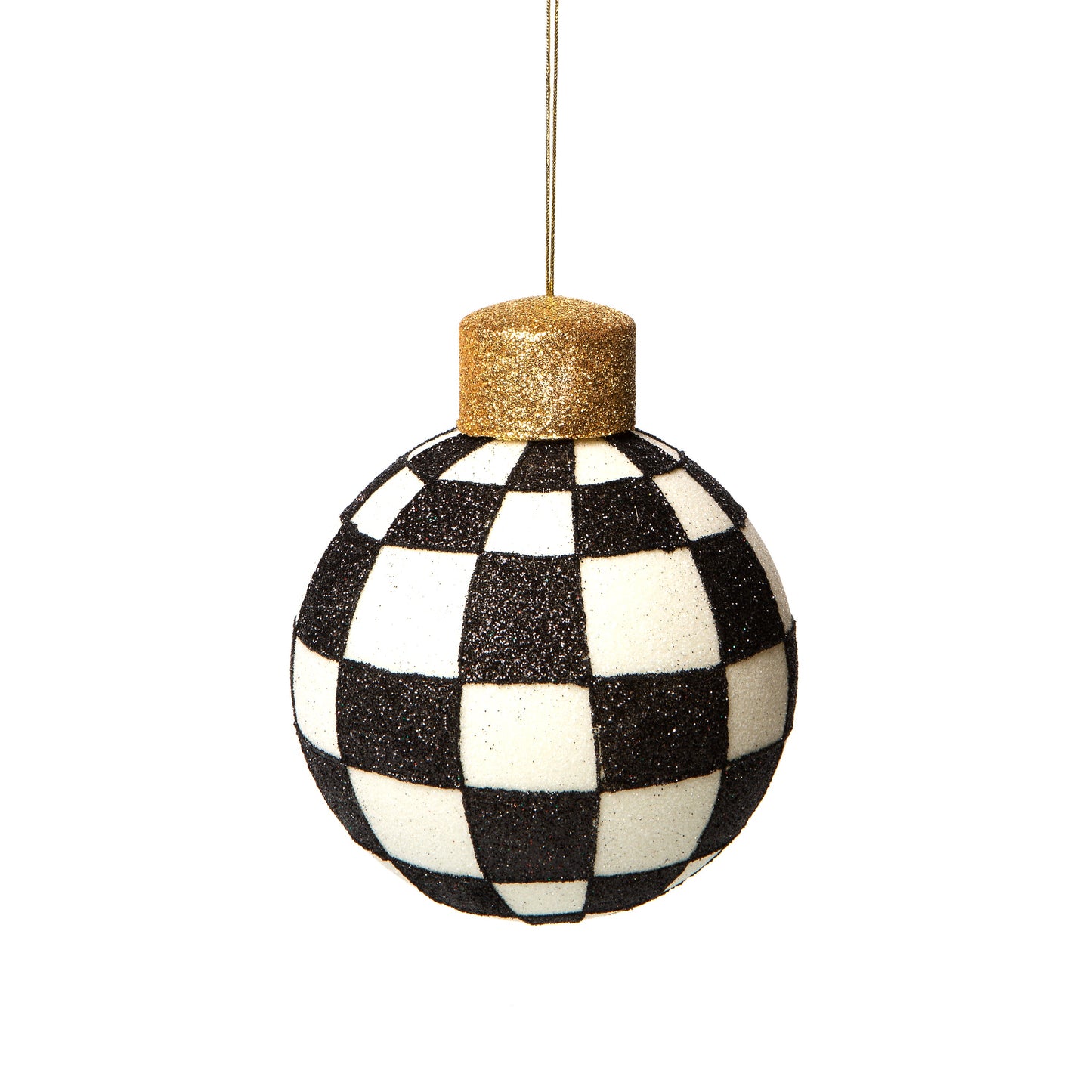 Classic Courtly Glass Ornaments, Set of 4