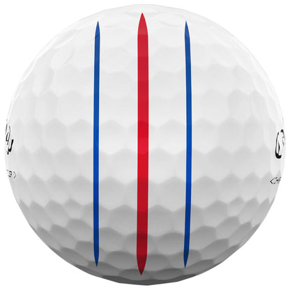 Chrome Tour Triple Track Golf Balls - White - 12 Pack