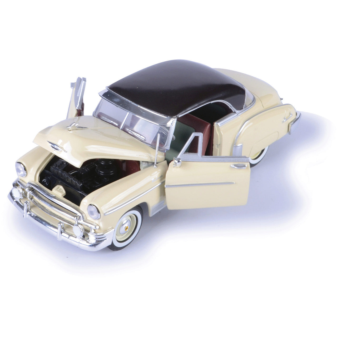 1950 Chevy Bel Air - Yellow 1:24 Scale Diecast Model Car by Motormax