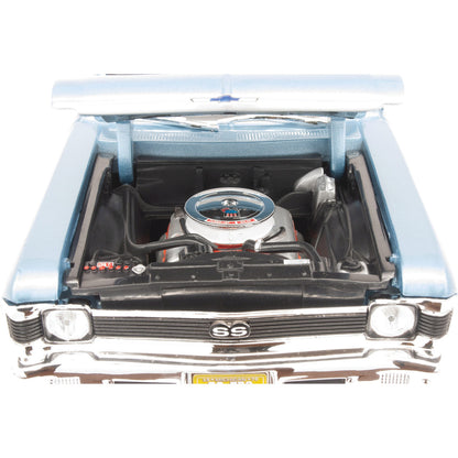 1970 Chevrolet Nova SS Coupe - Blue 1:18 Scale Diecast Model Car by Maisto