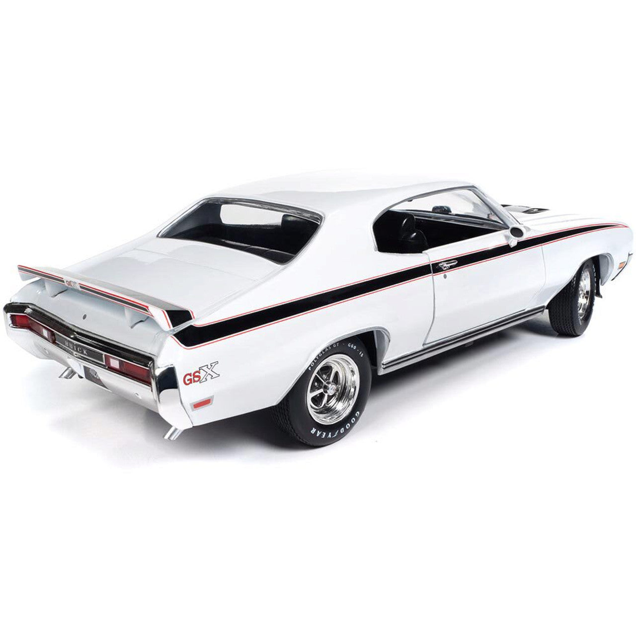 1970 Buick Hardtop GSX (MCACN) - Apollo White 1:18 Scale Diecast Model Car by American Muscle - Ertl