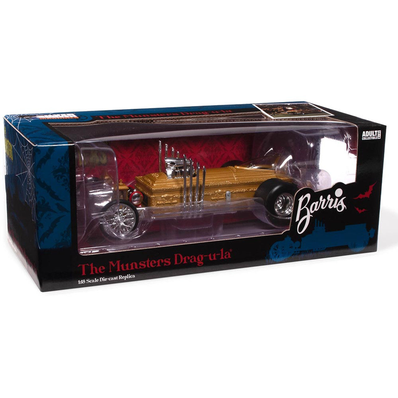 George Barris Dragula 1:18 Scale Diecast Model Car by Auto World
