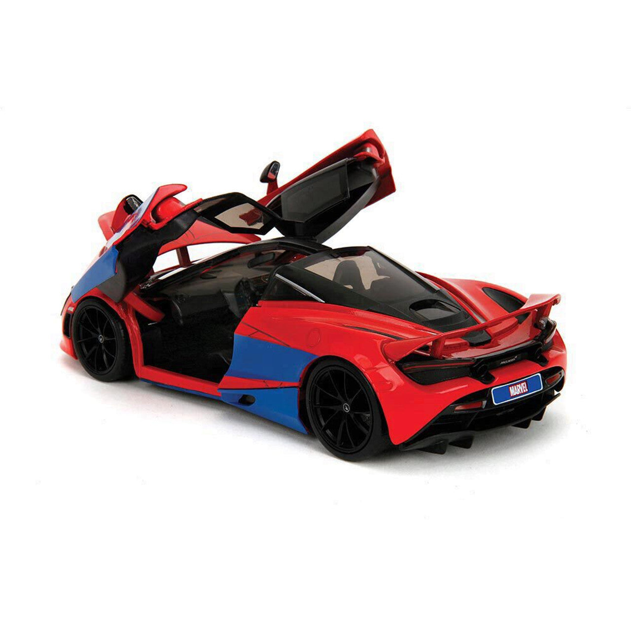 Mclaren 720S W/Spider-Man 1:24 Scale Diecast Model Car by Jada Toys