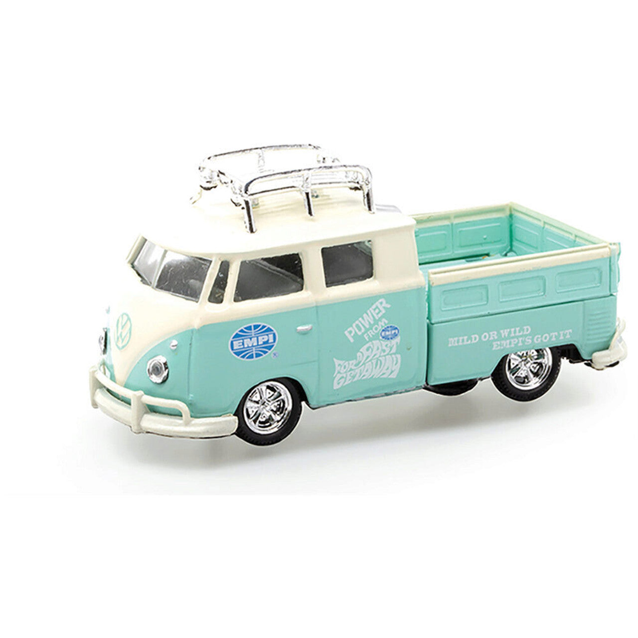 1960 Volkswagen Double Cab Pickup Diecast Model Kit 1:64 Scale  by M2 Machines