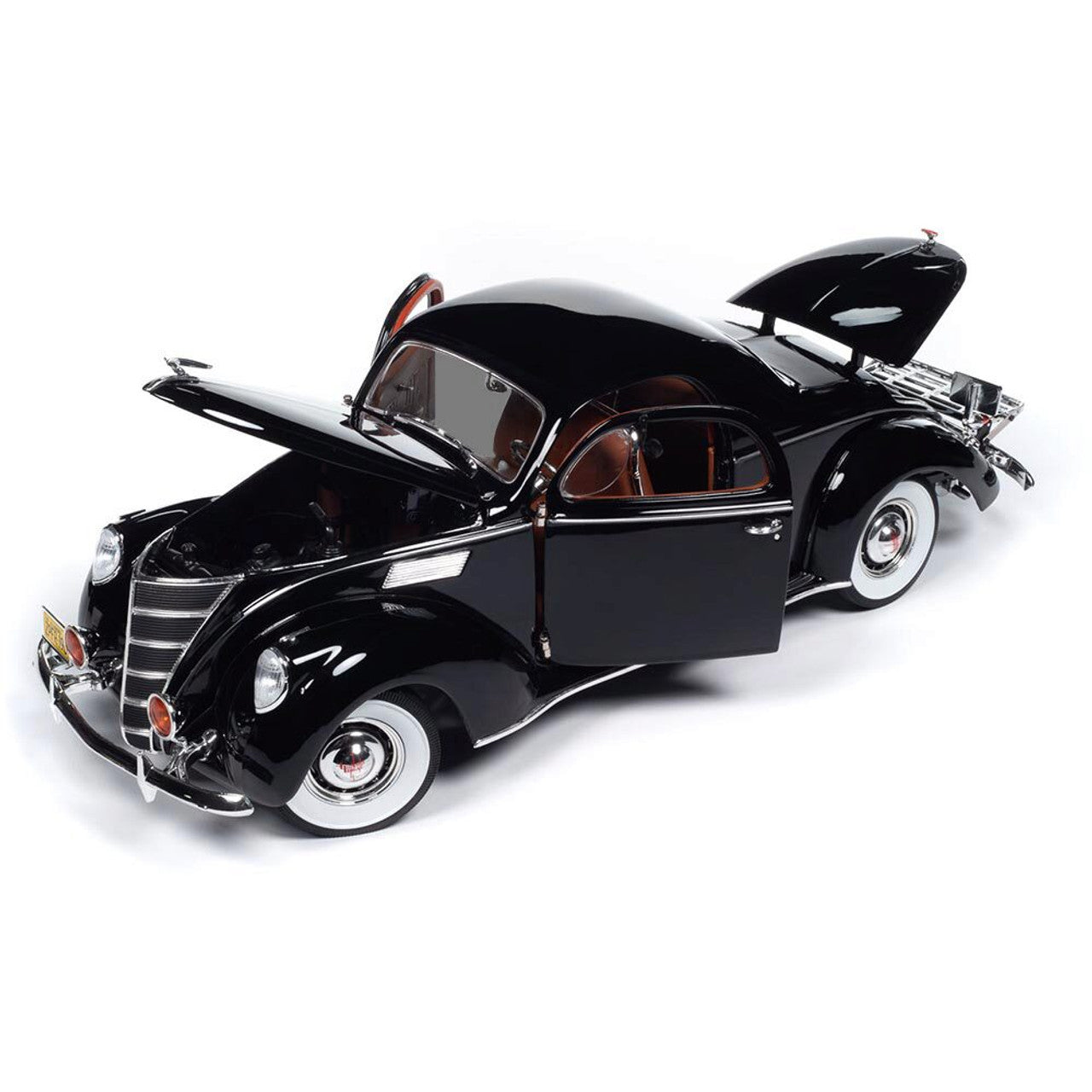 1937 Lincoln Zephyr 1:18 Scale Diecast Model Car by Auto World