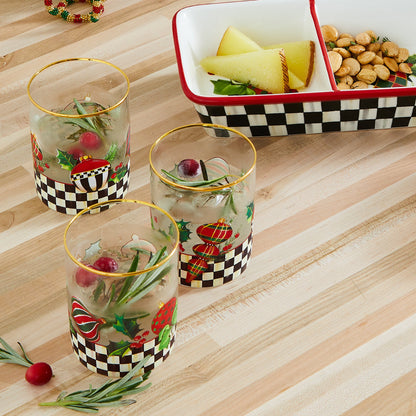 Deck the Halls Tumbler, Set of 2