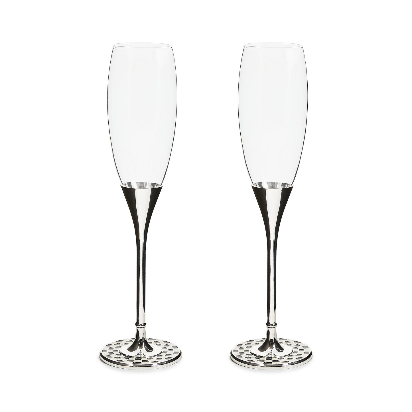 Celebrate Courtly Toasting Flutes, Set of 2