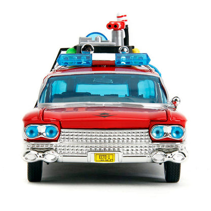 Ghostbusters ECTO-1 Optimus Prime Cadillac 1:24 Scale Diecast Model Car by Jada Toys