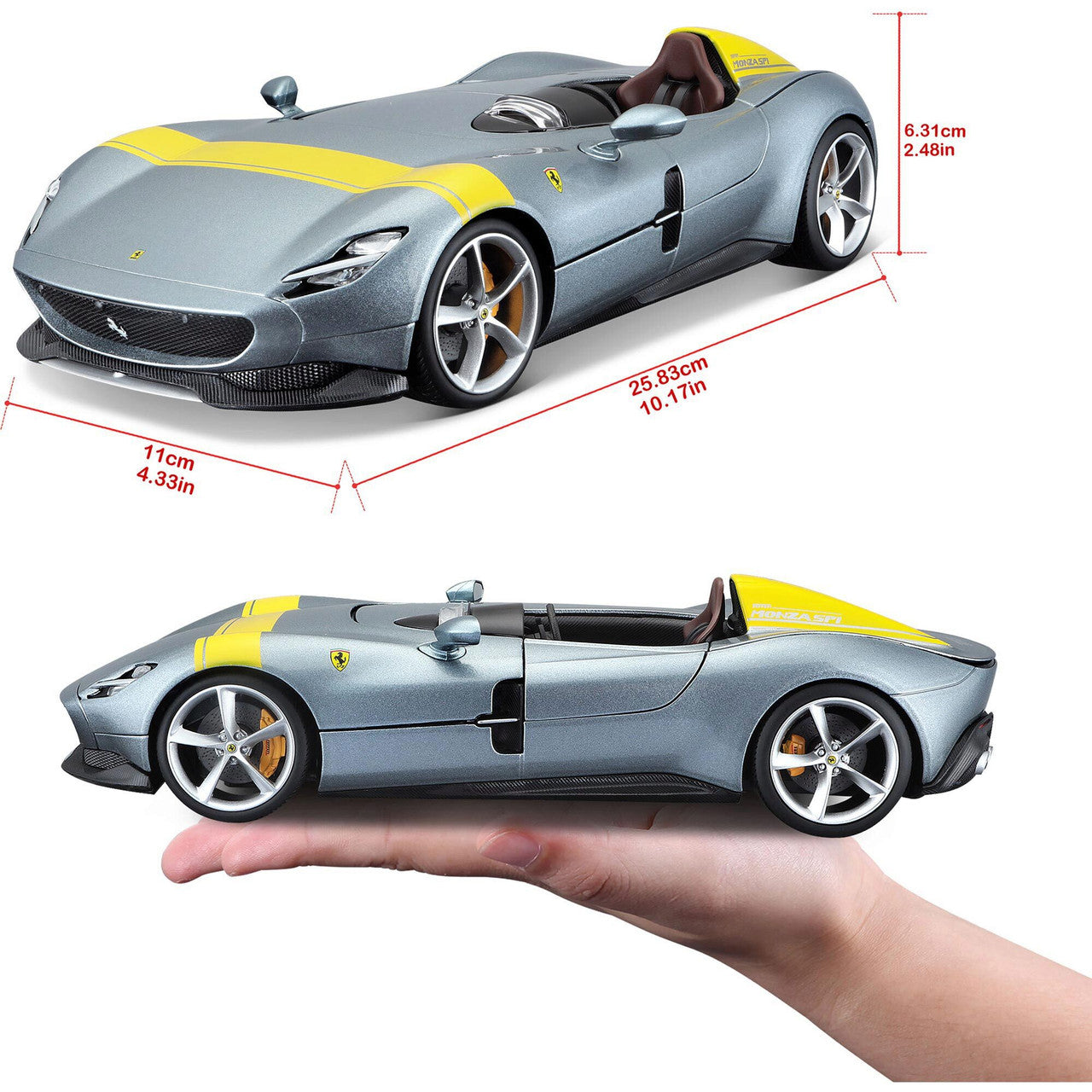 Ferrari Monza SP-1 1:18 Scale Diecast Model Car by Bburago