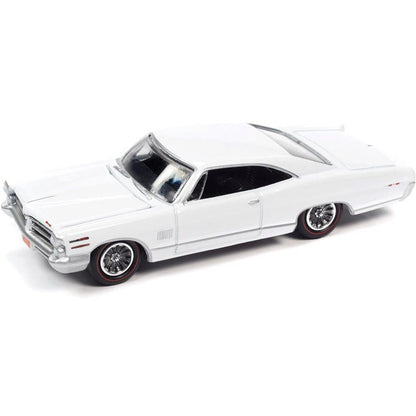 1965 Royal Bobcat Pontiac Catalina 2+2 - White 1:64 Scale Diecast Model Car by Johnny Lightning