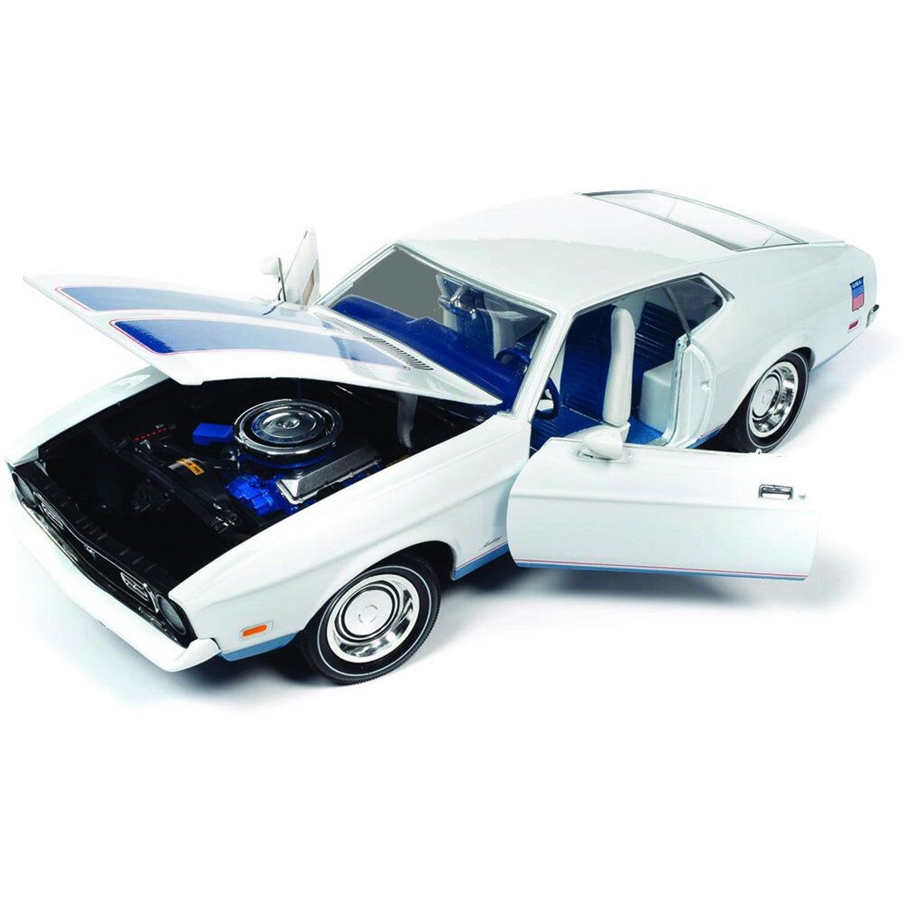 1972 Ford Mustang Fastback  (Class of 1972) 1:18 Scale Diecast Model Car by American Muscle - Ertl