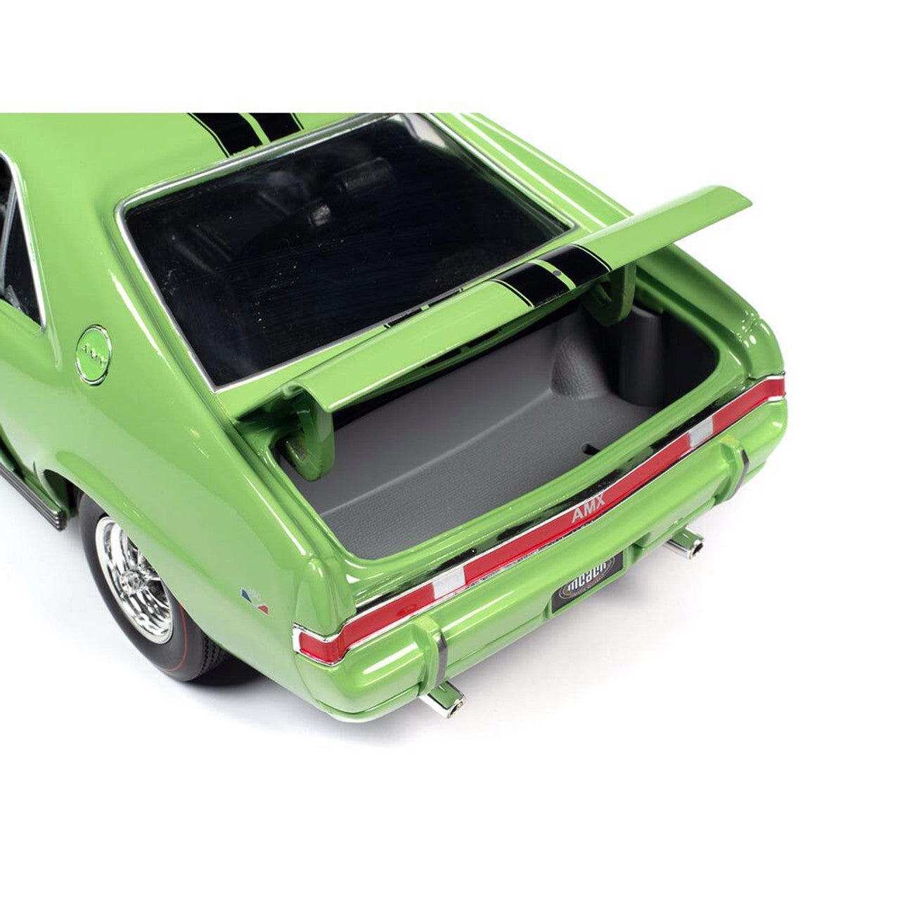 1969 AMC AMX Hardtop - Big Bad Green 1:18 Scale Diecast Model Car by American Muscle - Ertl